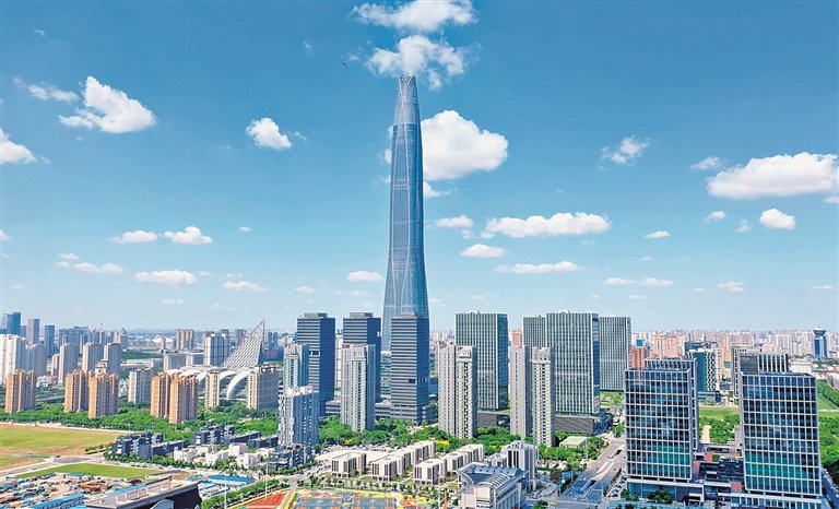 天津市滨海新区一景。 天津市滨海新区供图