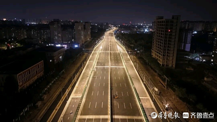 济南工业北路快速路东延本月通车，泉城42公里高架走廊初显
